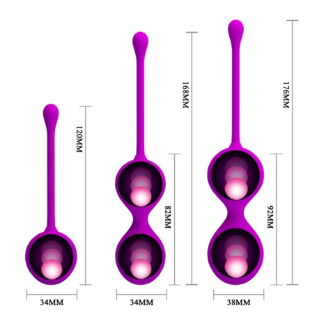 Вагинальные шарики Pretty Love Kegel Ball